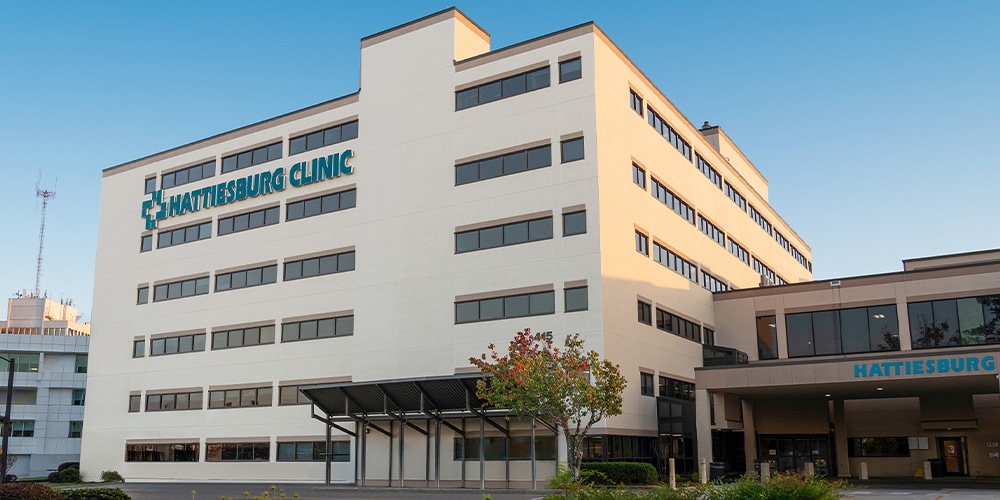 Hattiesburg Clinic Main Clinic Building