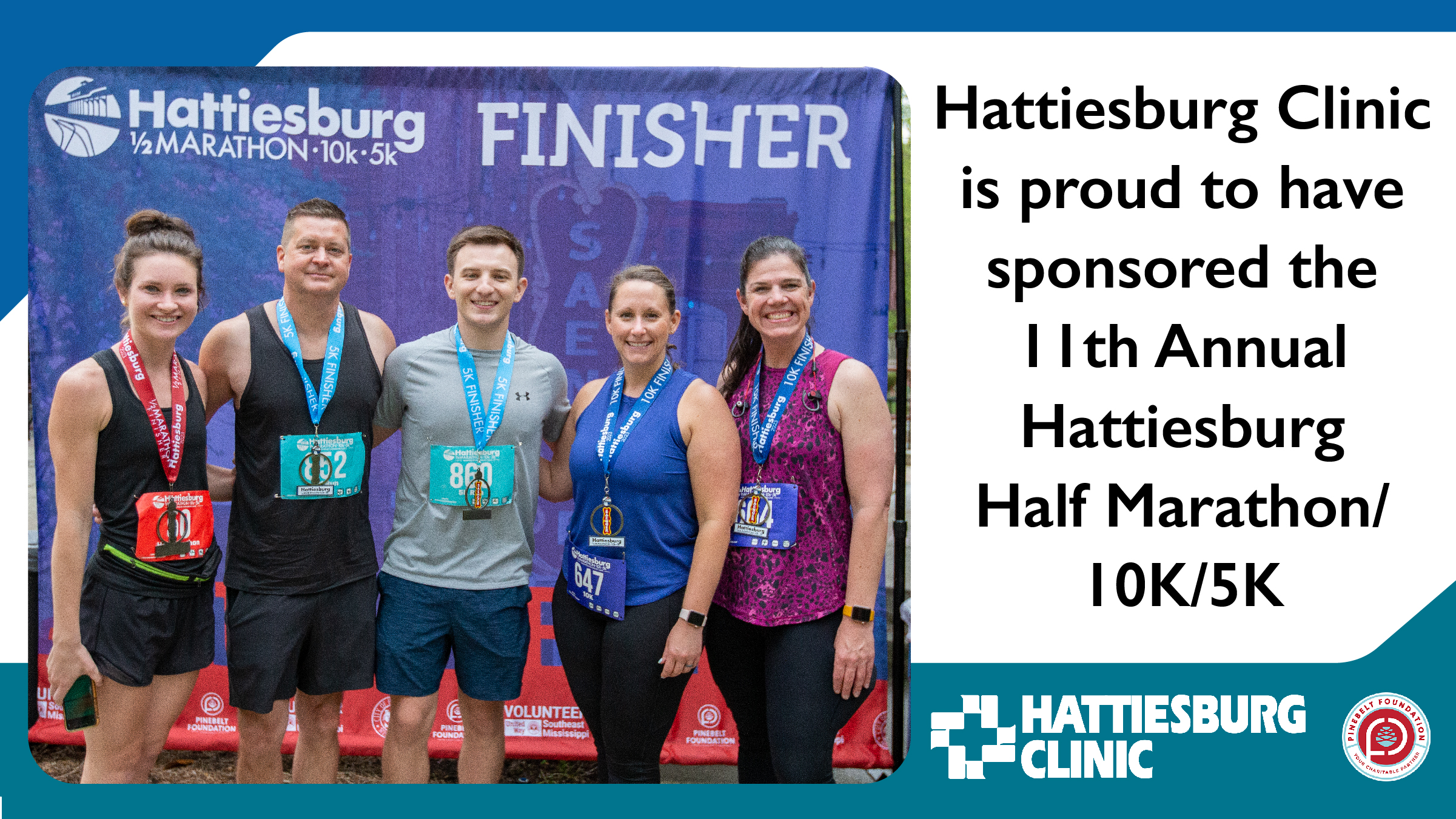Hattiesburg Clinic Sponsors Half Marathon