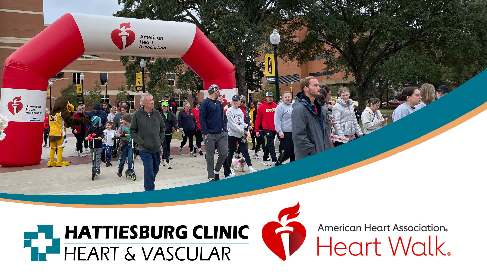 Heart & Vascular Supports Heart Walk