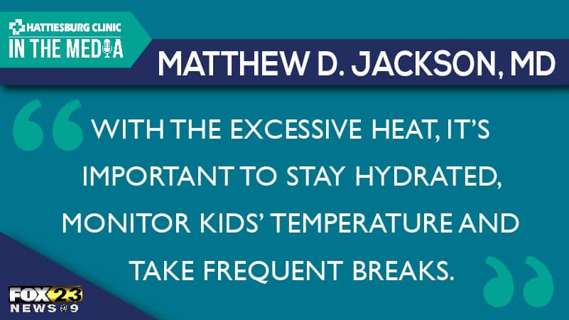 CHC: M. D. Jackson, MD, Hydration Interview