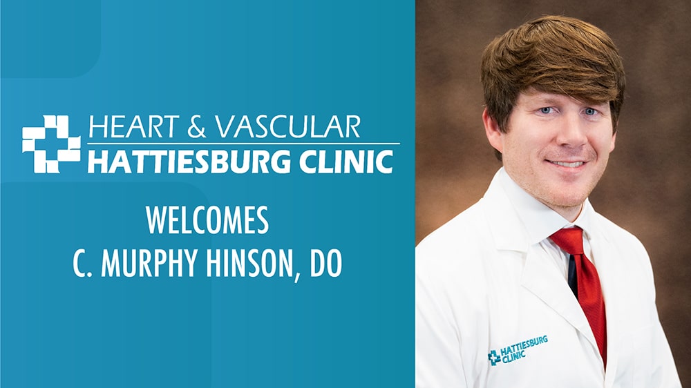 Welcome, Dr. Hinson