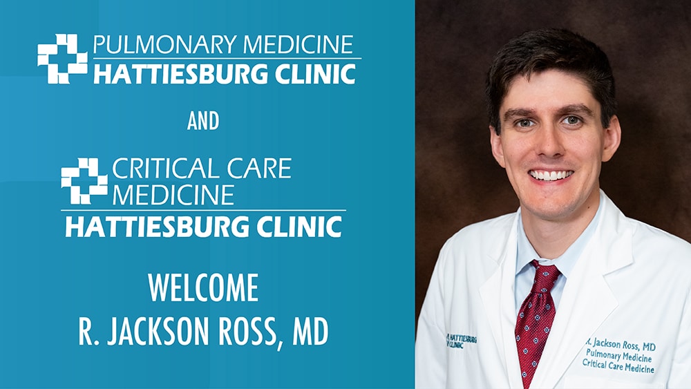 Welcome, Dr. Ross