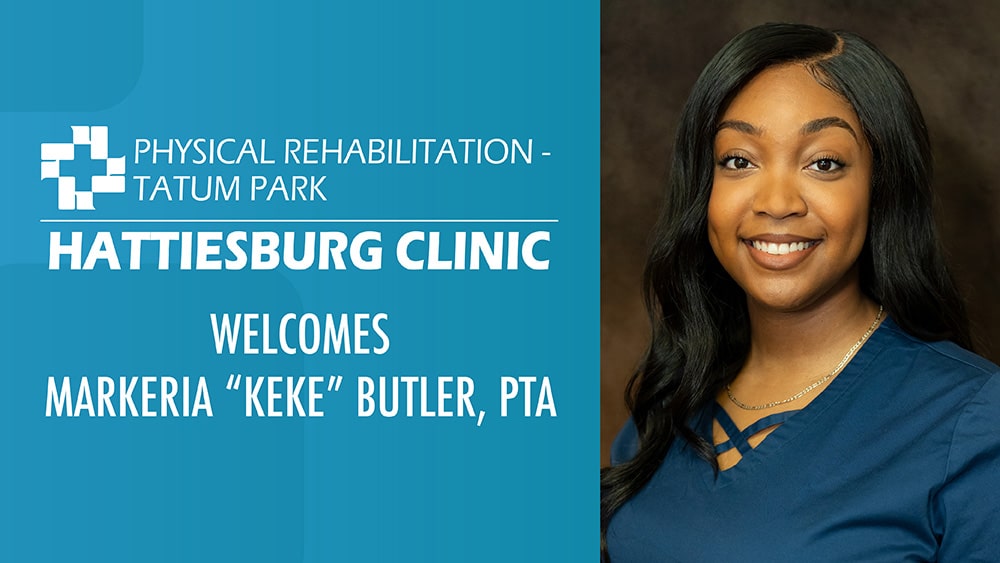 Physical Rehabilitation – Tatum Park Welcomes Markeria “KeKe” Butler, PTA