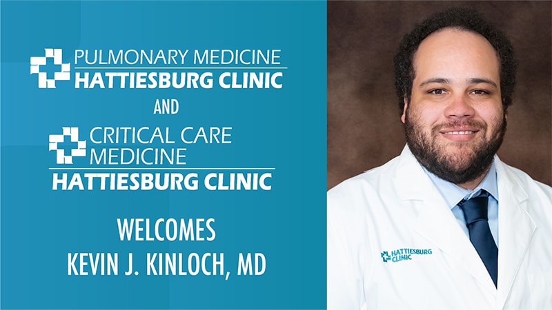 Welcome, Dr. Kinloch