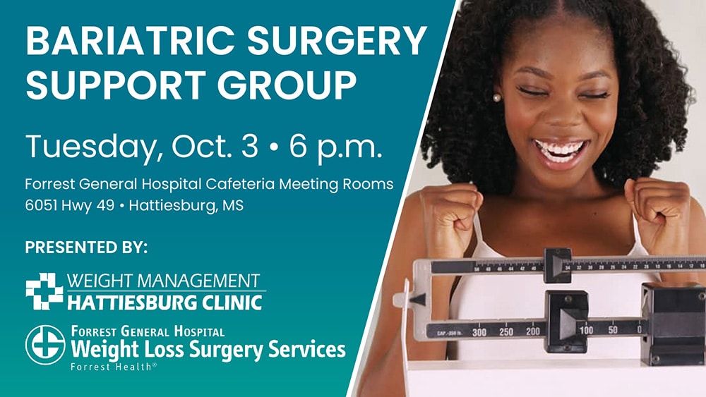 Bariatric Surgery Support Group – October