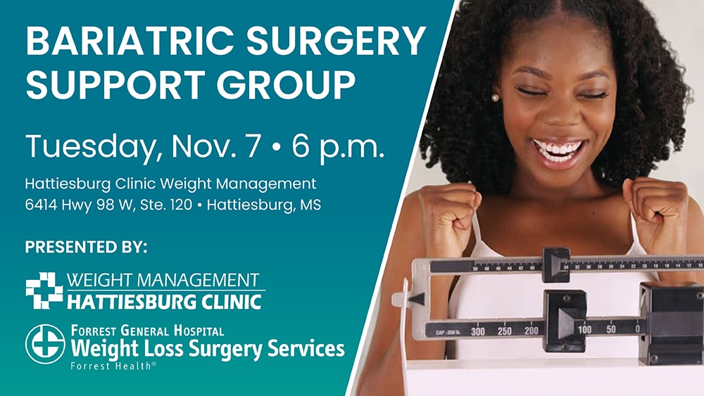 Bariatric Surgery Support Group – November