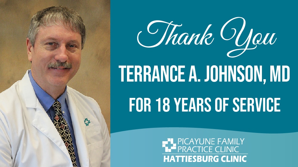 Terrance A. Johnson, MD, Retires 
