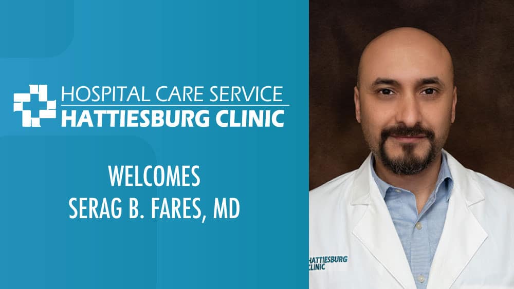 Welcome, Dr. Fares