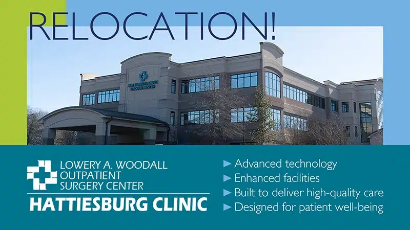 Lowery A. Woodall Outpatient Surgery Center Relocation