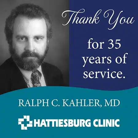 Ralph C. Kahler, MD, Retires after 35 Years