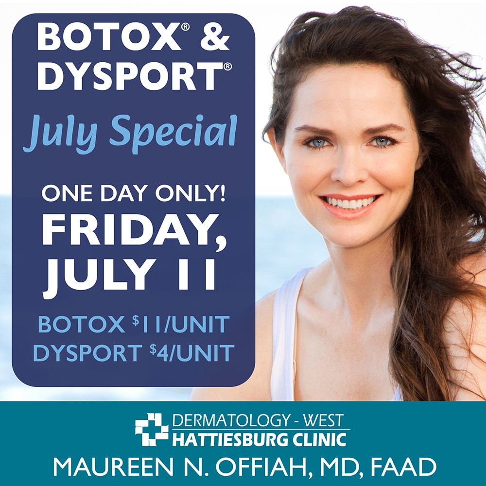 July Special, Dermatology West