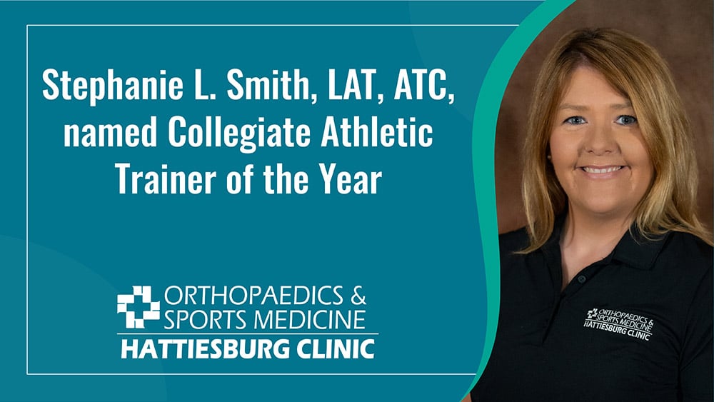 Orthopaedics & Sports Medicine, Athletic Trainer of the Year