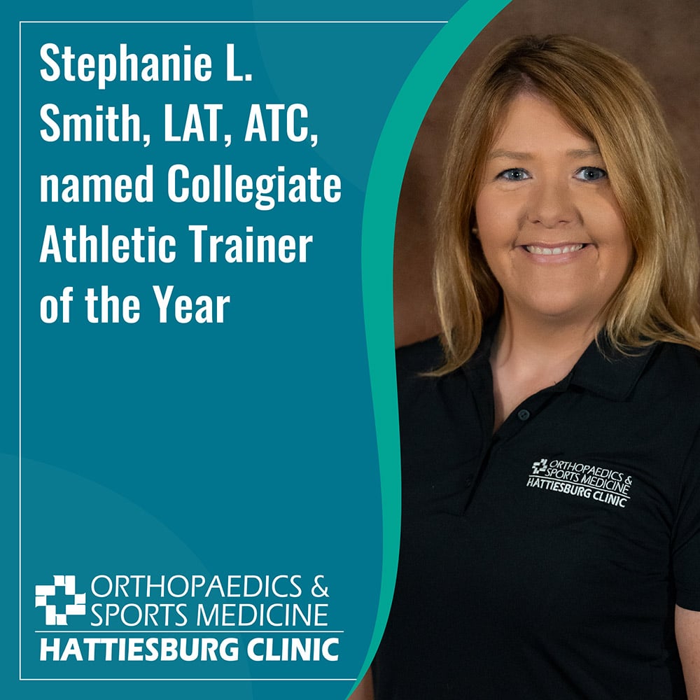 Orthopaedics & Sports Medicine, Athletic Trainer of the Year