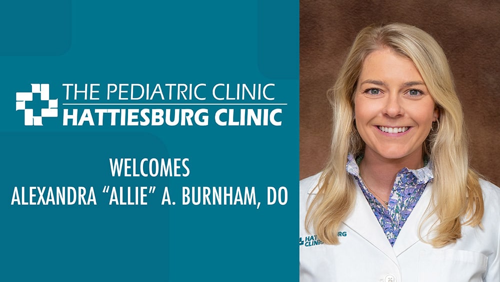 Alexandra Burnham, The Pediatric Clinic, New Provider
