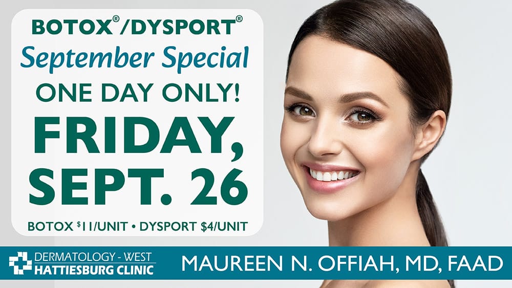 Dermatology West, September Special