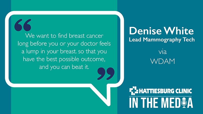 In the Media Hattiesburg Clinic The Breast Center