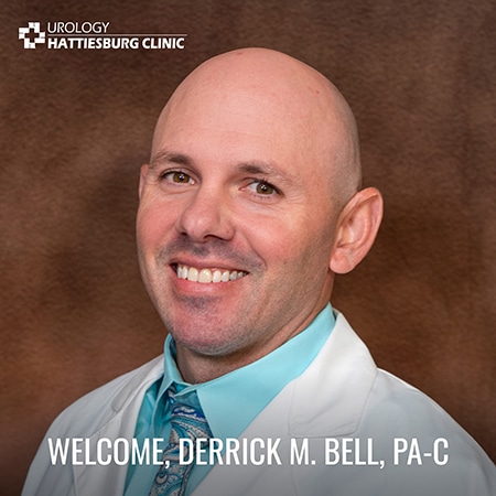 Hattiesburg Clinic Urology welcomes Derrick M. Bell, PA-C