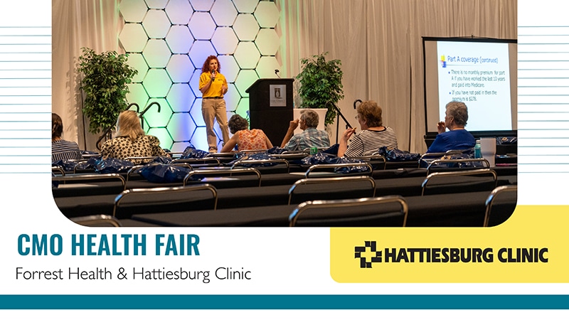 Hattiesburg Clinic CMO Medicare Health Fair
