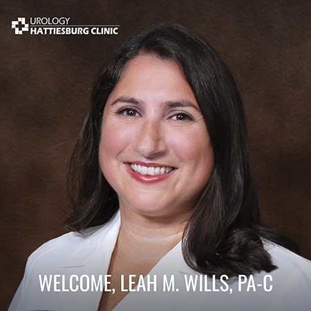 Hattiesburg Clinic Urology welcomes Leah M. Wills, PA-C