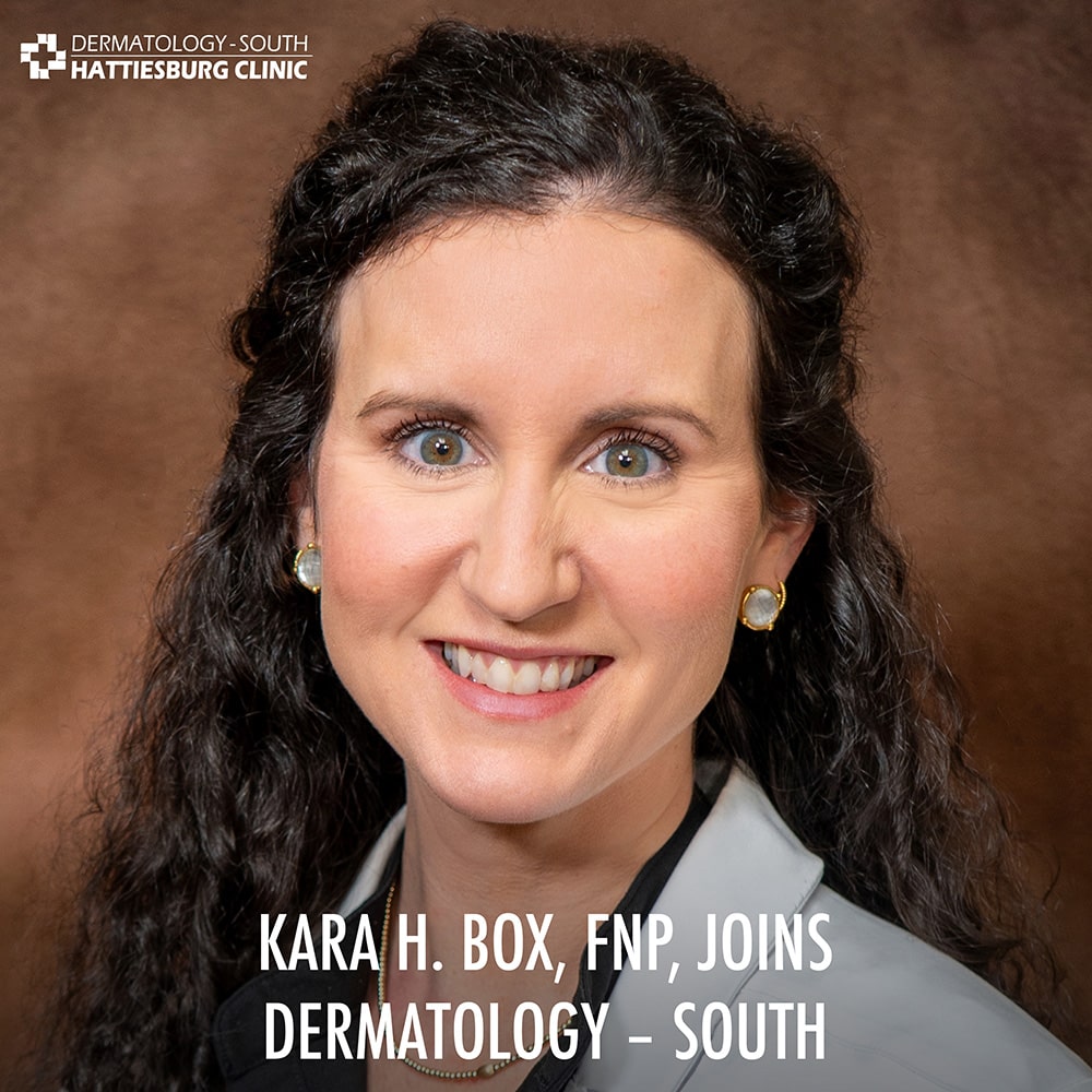 Kara Box, Dermatology - South, provider update