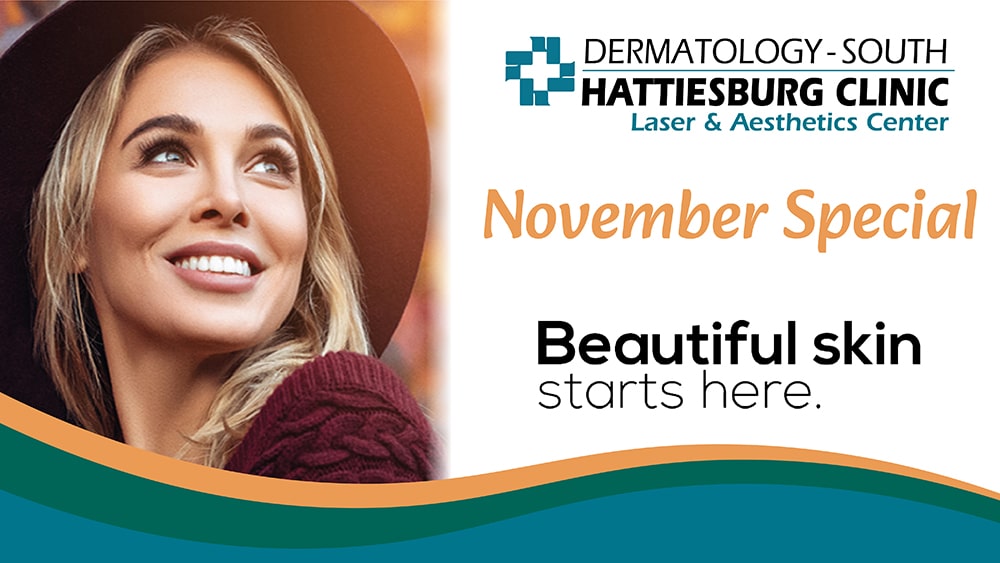 Dermatology South, monthly special