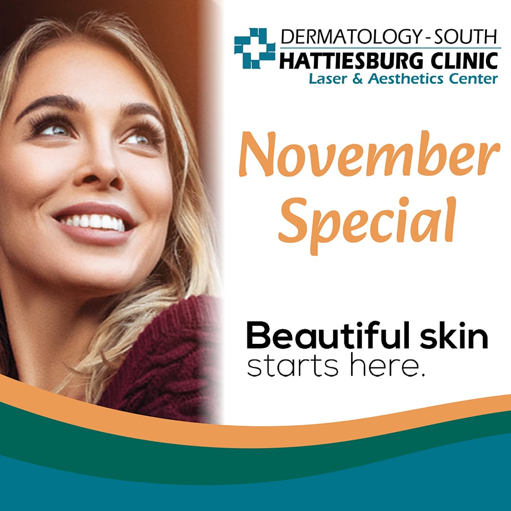 Dermatology South, monthly special