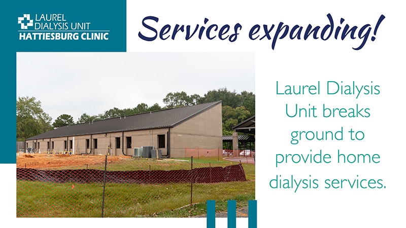 Hattiesburg Clinic Laurel Dialysis Expands
