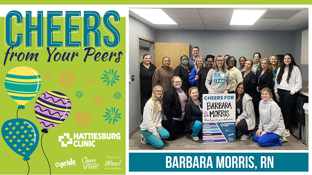 Cheers from Your Peers, Barbara Morris, Gastroenterology