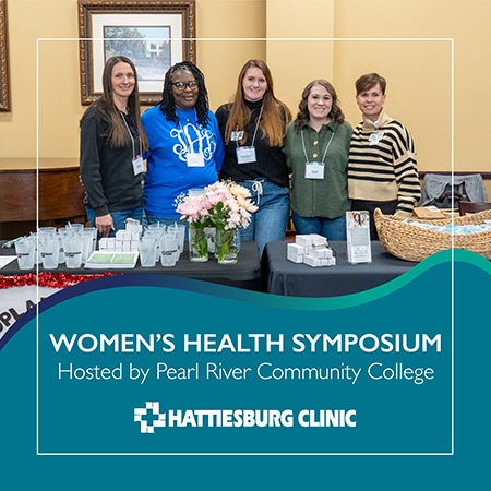 Hattiesburg Clinic Attends PRCC Women's Health Symposium