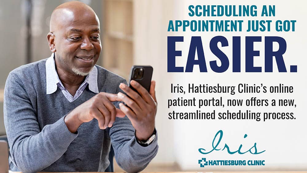 Iris, Scheduling an Appointment