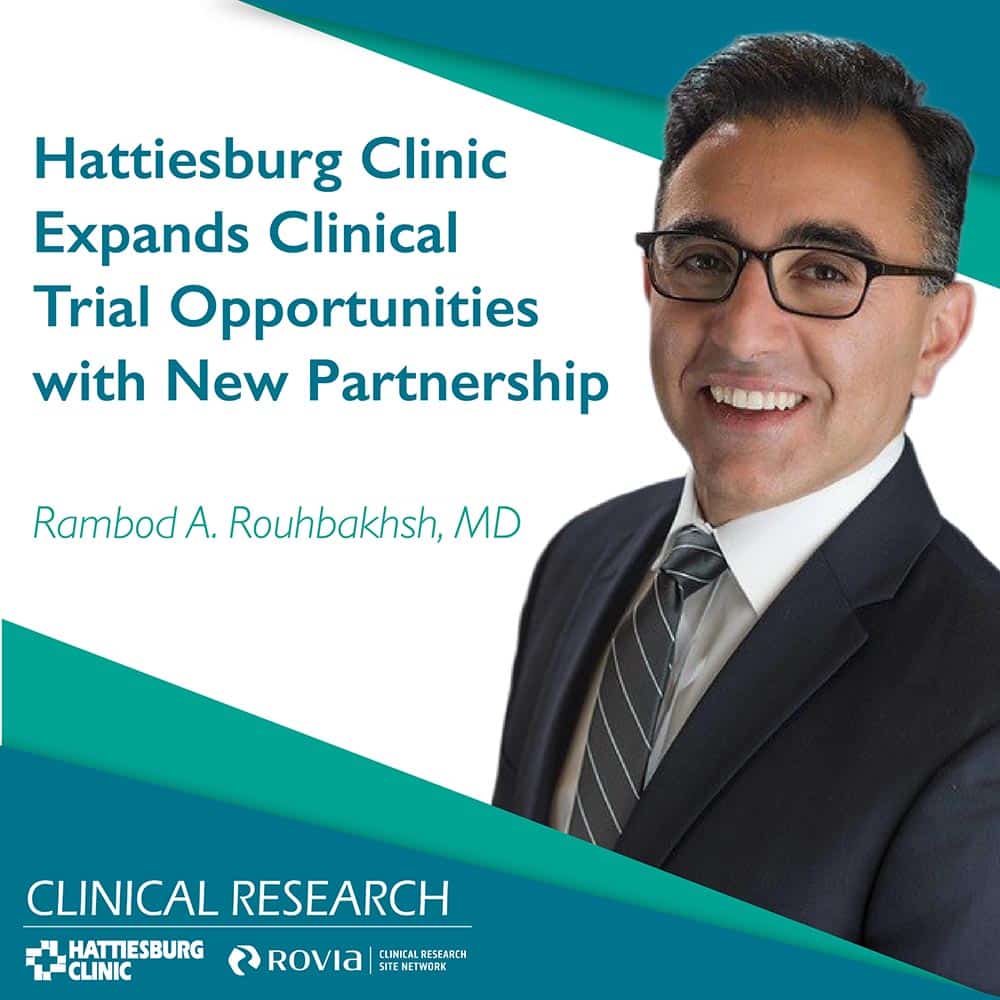 New Clinical Research Partnership with Rovia