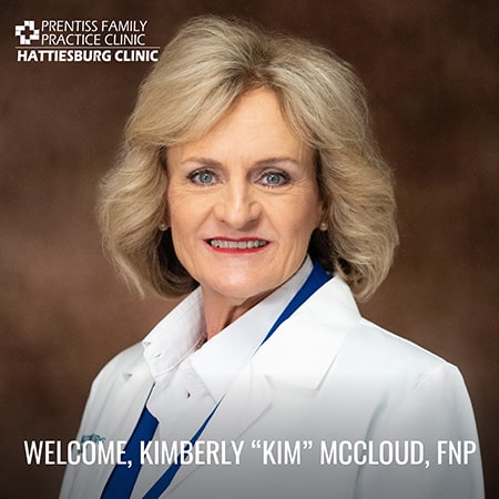 Prentiss Family Practice Clinic welcome Kimberly “Kim” McCloud, FNP