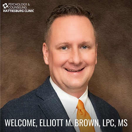 Hattiesburg Clinic Psychology & Counseling welcomes Elliott M. Brown, LPC, MS