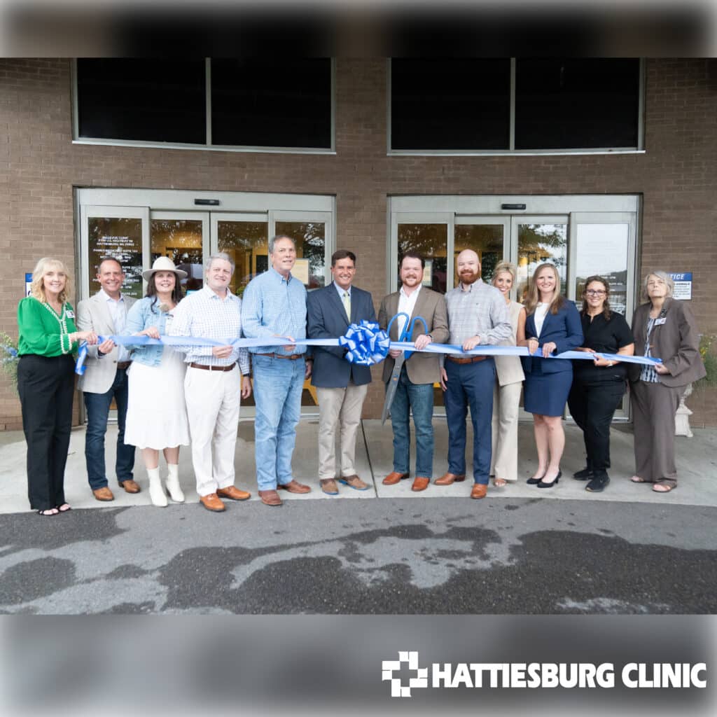 Hattiesburg Clinic hosted a ribbon cutting and open house on Thursday, May 21, 2026, to celebrate the opening of Hattiesburg Clinic Immediate Care – Bellevue.