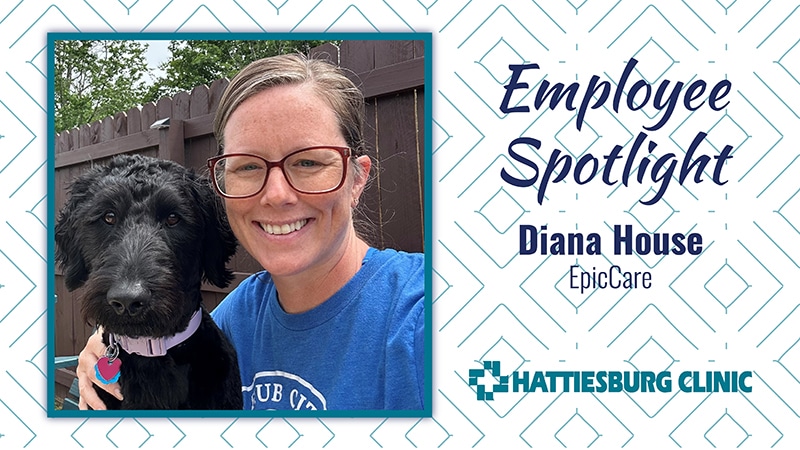 Employee Spotlight Diana House with Hattiesburg Clinic EpicCare