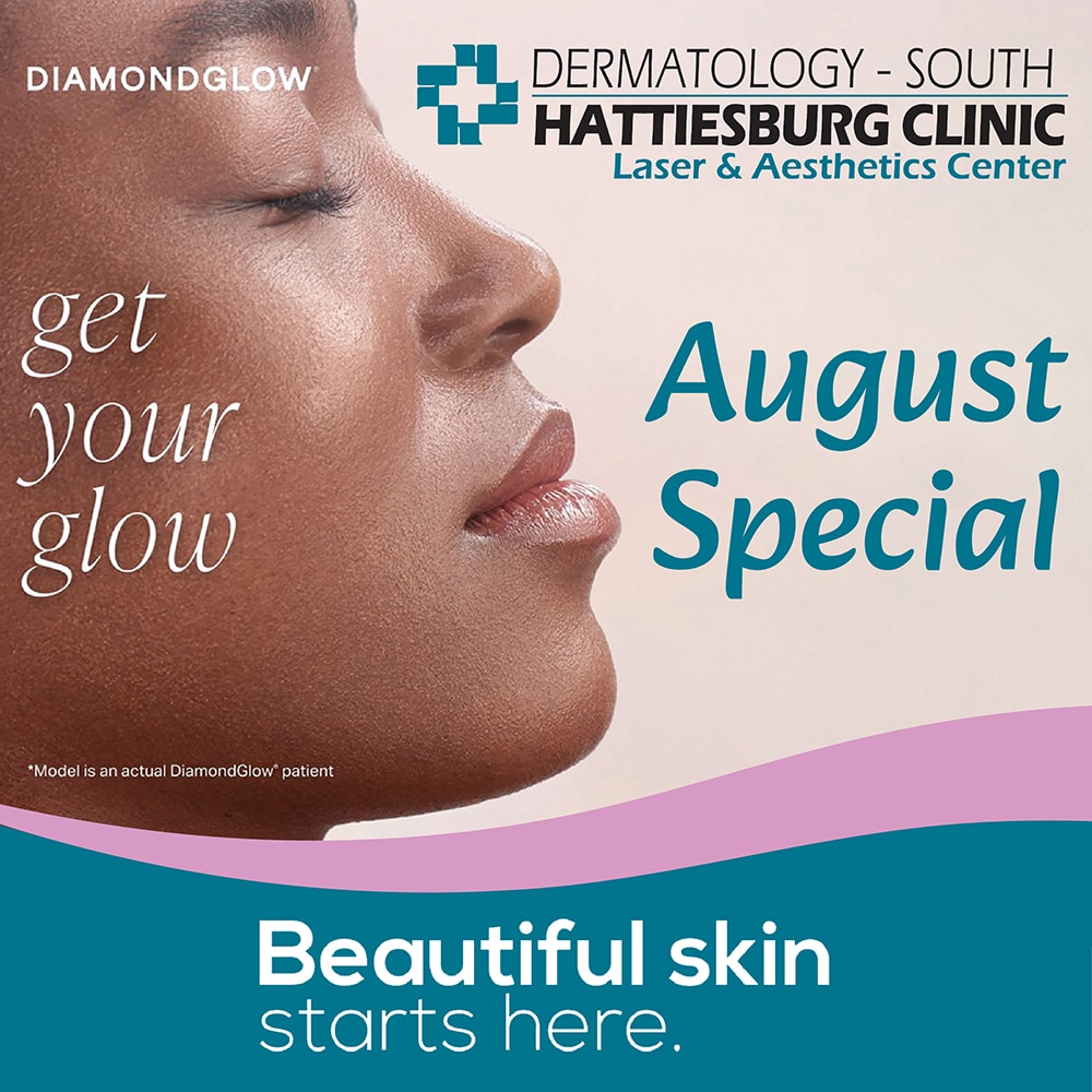 Dermatology – South August DiamondGlow special