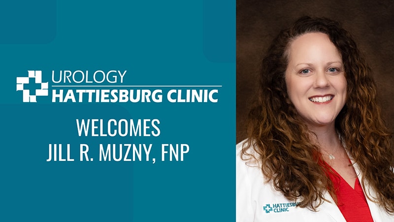 Hattiesburg Clinic Urology Welcomes Jill R. Muzny, FNP-C