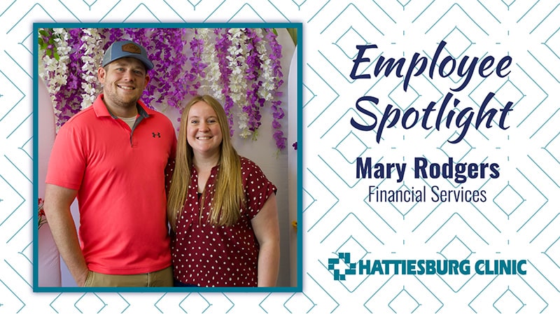 Employee spotlight Mary Rodgers with Hattiesburg Clinic Financial Services