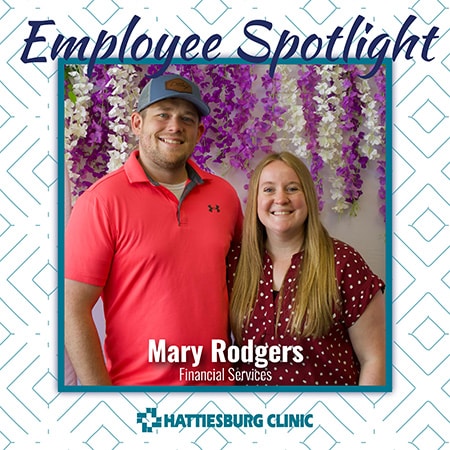 Employee spotlight Mary Rodgers with Hattiesburg Clinic Financial Services