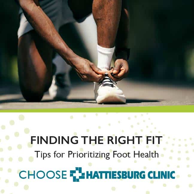 Finding the Right Fit: Tips for Prioritizing Foot Health